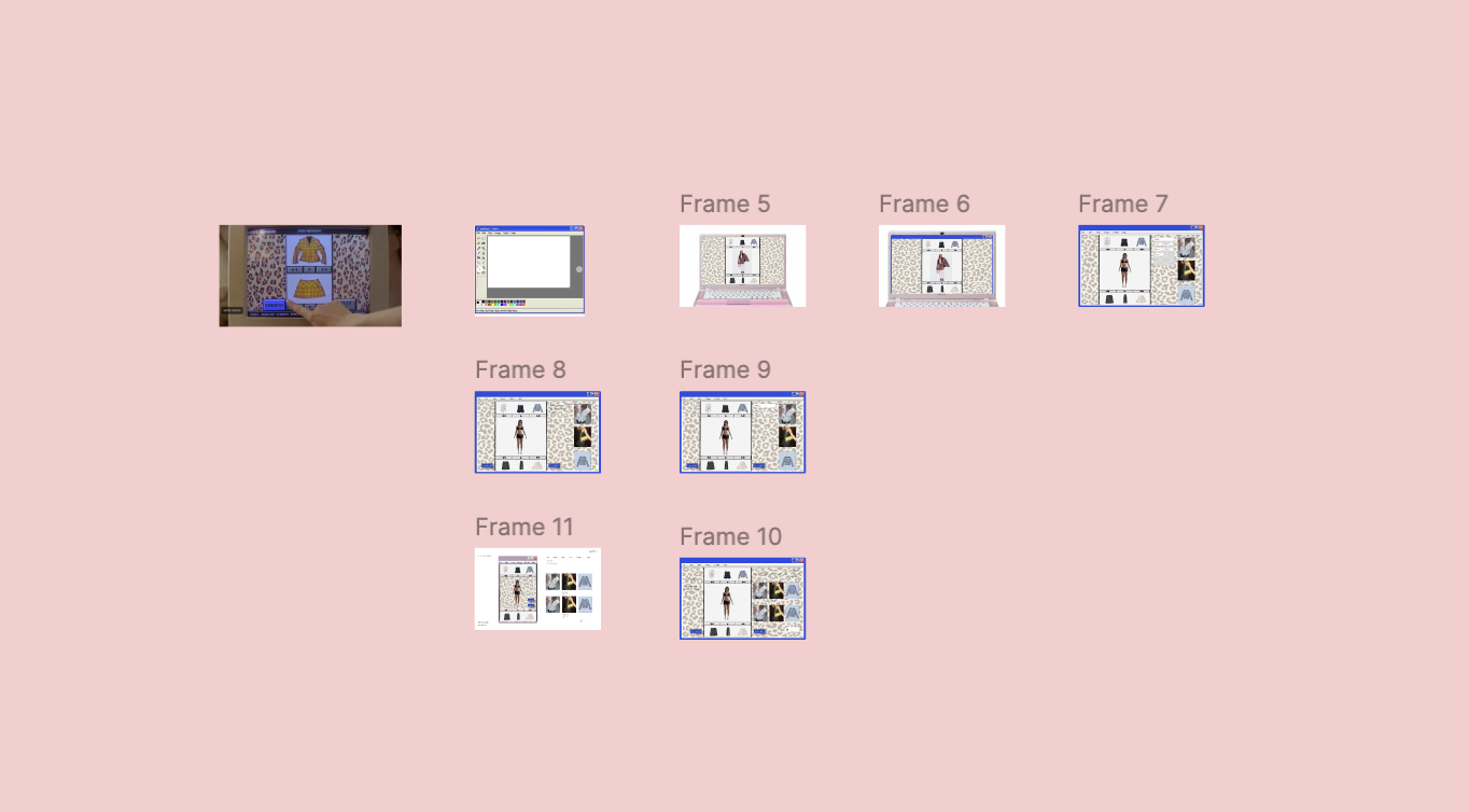 Shop My Closet, Figma concept